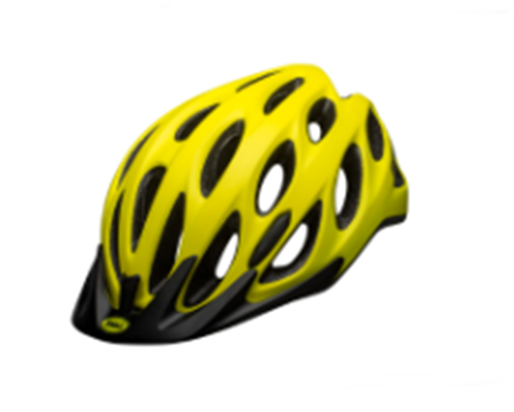 CASCO BICICLETA BELL TRACKER AMARILLO M/L